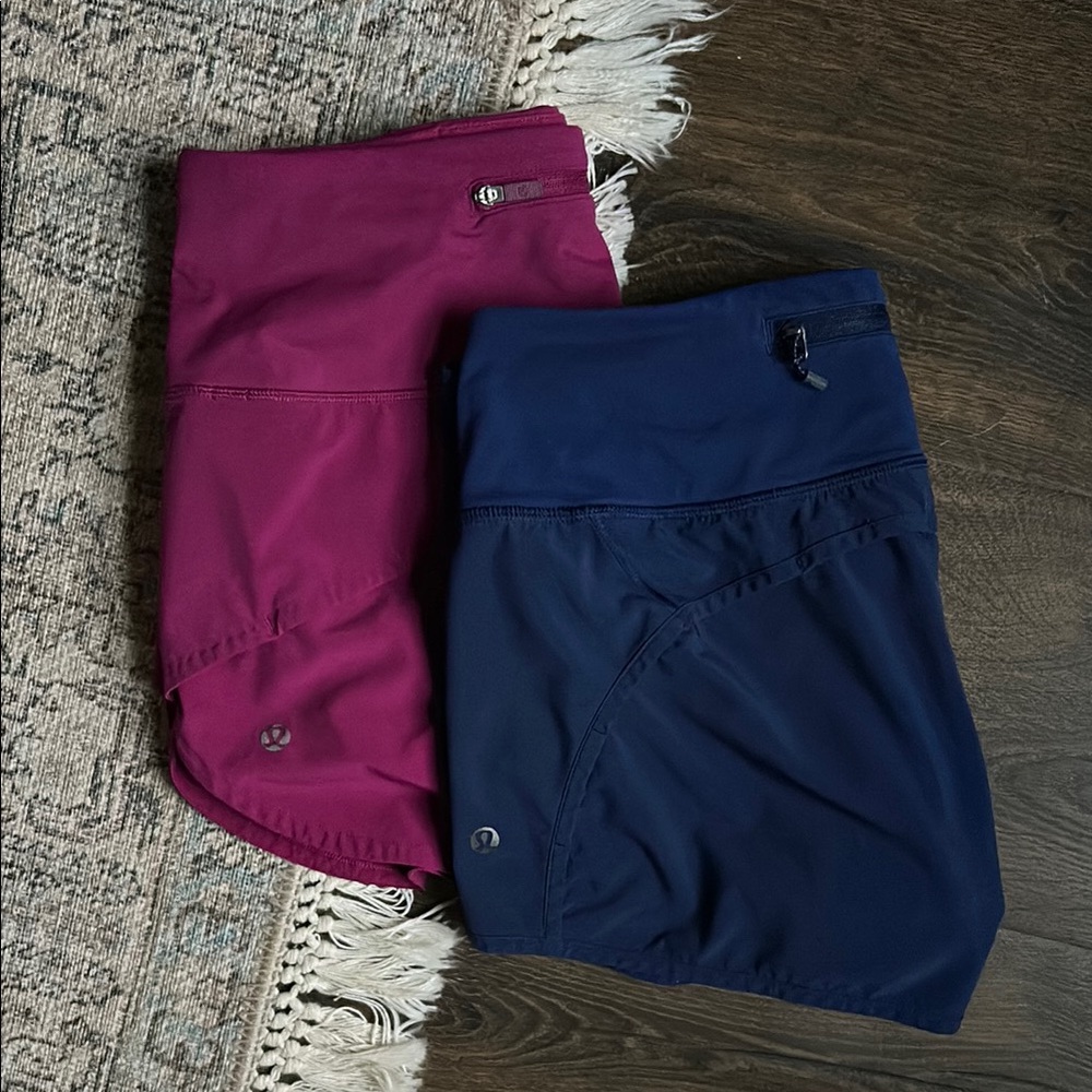 Lululemon Bundle Speed Shorts